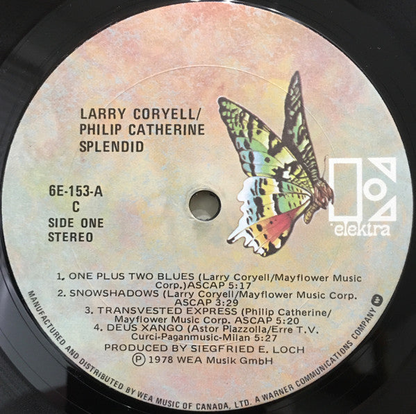 Larry Coryell / Philip Catherine - Splendid - 1978