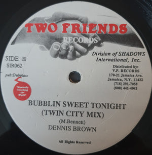Dennis Brown - Bubblin Sweet Tonight