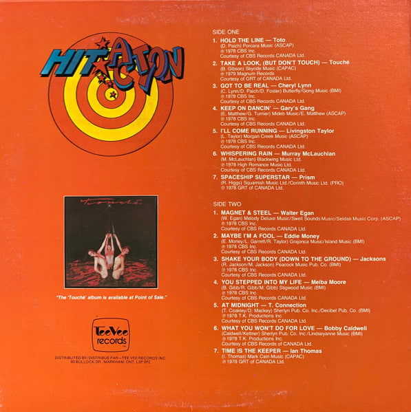 Various - Hit Action Vinyl Record