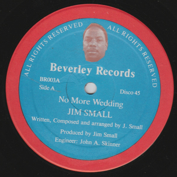 Jim Small  - No More Wedding Vinyl Record