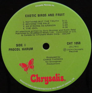 Procol Harum - Exotic Birds And Fruit