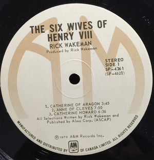 Rick Wakeman - The Six Wives Of Henry VIII - 1974