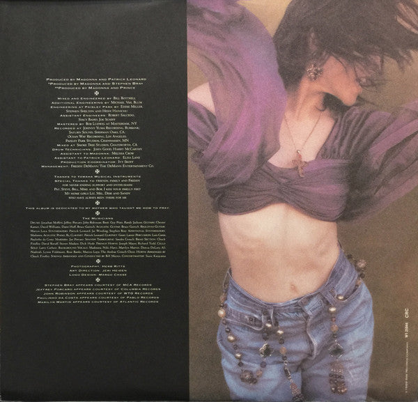 Madonna - Like A Prayer Vinyl Record