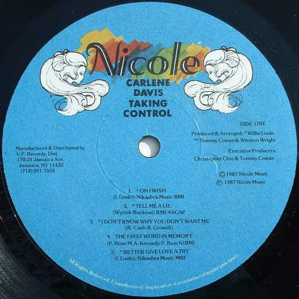 Carlene Davis - Taking Control