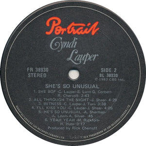 Cyndi Lauper - She's So Unusual - 1983