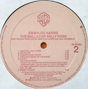 Emmylou Harris - The Ballad Of Sally Rose