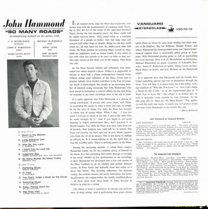 John Paul Hammond - So Many Roads -