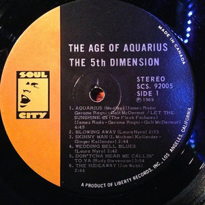 The 5th Dimension - The Age Of Aquarius Vinyl Record