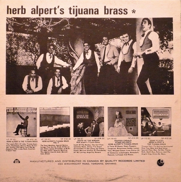 Herb Alpert & The Tijuana Brass - What Now My Love