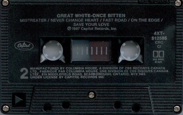 Great White - Once Bitten - 1987
