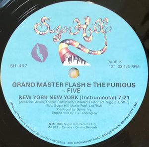 Grandmaster Flash & The Furious Five - New York New York