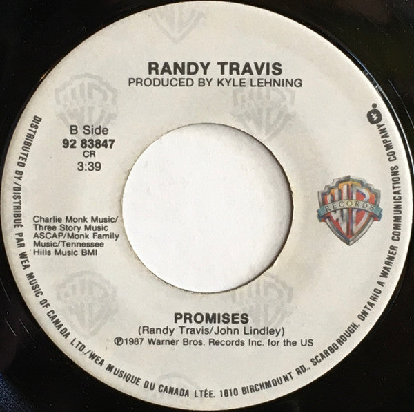 Randy Travis - Forever And Ever, Amen Vinyl Record