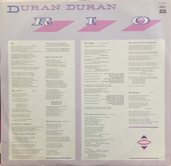 Duran Duran - Rio - 1982