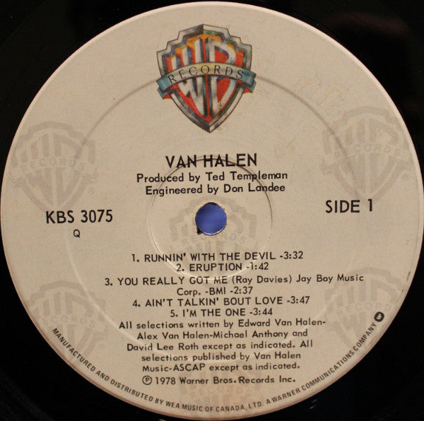 Van Halen - Van Halen - 1983
