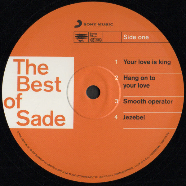 Sade - The Best Of Sade - 2016