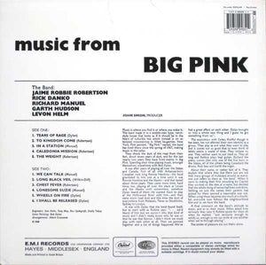 The Band - Music From Big Pink Vinyl Record