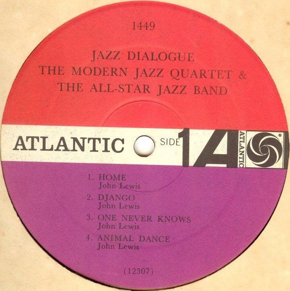 Modern Jazz Quartet, The & All-Star Jazz Band, The - Jazz Dialogue - 1966