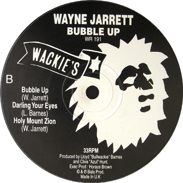 Wayne Jarrett - Bubble Up - 1998