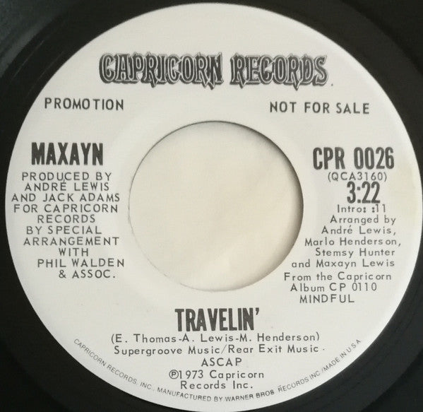 Maxayn - Feelin' / Travelin' - 1973
