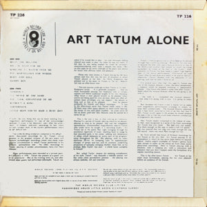 Art Tatum - Alone