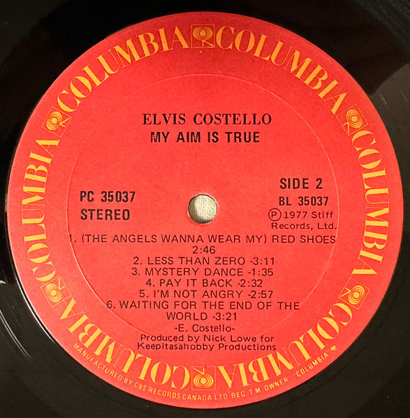 Elvis Costello - My Aim Is True - 1977