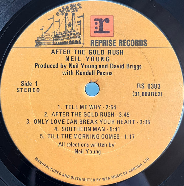 Neil Young - After The Gold Rush Vinyl Record