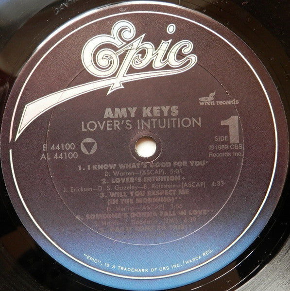 Amy Keys - Lover's Intuition