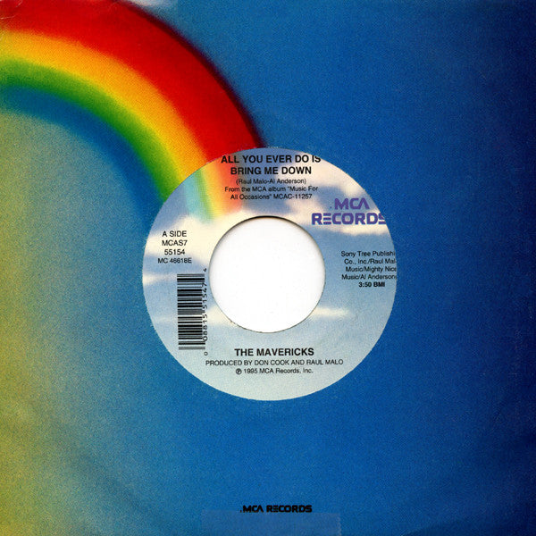 Mavericks, The - All You Ever Do Is Bring Me Down  - 1995