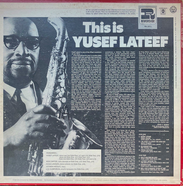 Yusef Lateef - This Is Yusef Lateef - 1968