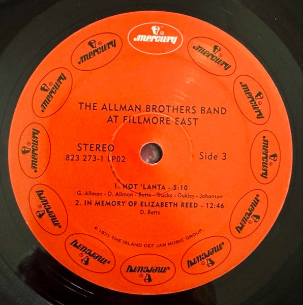 Allman Brothers Band, The - The Allman Brothers Band Live At Fillmore East - 2015