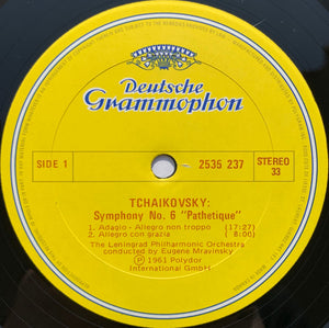 Pyotr Ilyich Tchaikovsky, Leningrad Philharmonic Orchestra, Evgeny Mravinsky - Symphony No. 6 "Pathétique" - 1975