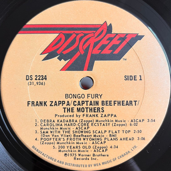 Frank Zappa - Bongo Fury