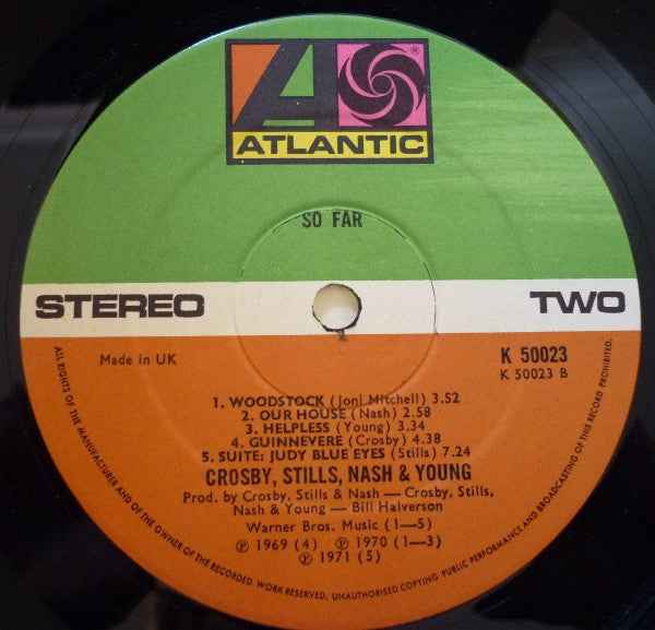 Crosby, Stills, Nash & Young - So Far