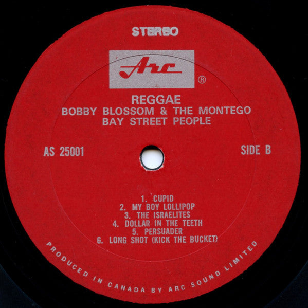 Bobby Blossom & The Montego Bay Street People - Reggae Vinyl Record