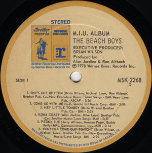 Beach Boys, The - M.I.U. Album - 1978