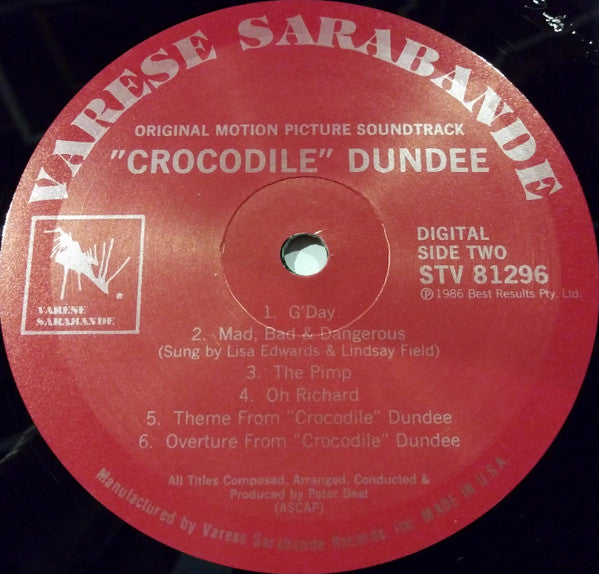 Peter Best - "Crocodile" Dundee (Original Motion Picture Soundtrack)