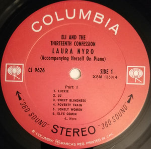 Laura Nyro - Eli And The Thirteenth Confession - 1968