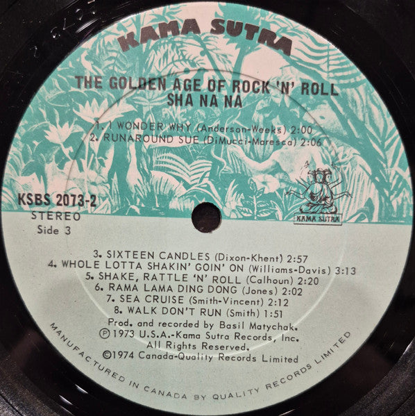 Sha Na Na - The Golden Age Of Rock 'N' Roll - 1974