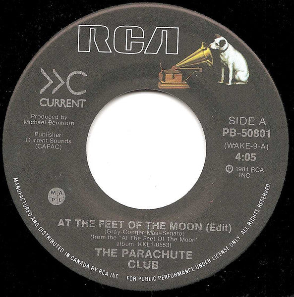 Parachute Club, The - At The Feet Of The Moon - 1984