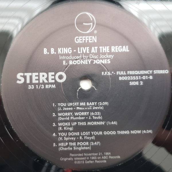 B.B. King - Live At The Regal - 2015