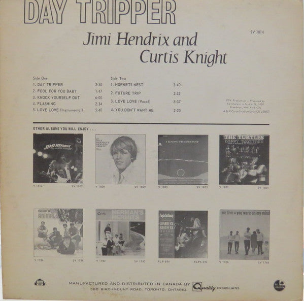 Jimi Hendrix & Curtis Knight - Day Tripper - 1968