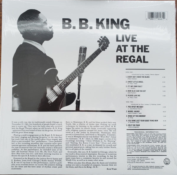 B.B. King - Live At The Regal - 2015