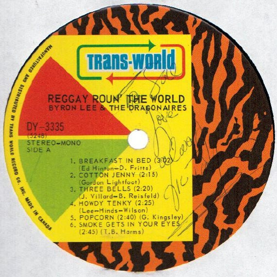 Byron Lee And The Dragonaires - Reggay Roun' The World