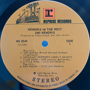 Jimi Hendrix - Hendrix In The West