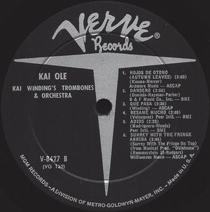 Kai Winding's Trombones And Orchestra - Kai Olé Vinyl Record