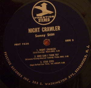 Sonny Stitt With Don Patterson - Night Crawler - 1966