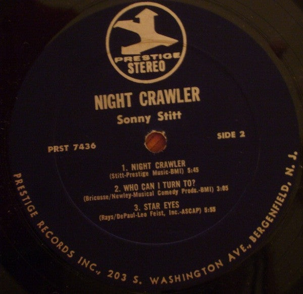 Sonny Stitt With Don Patterson - Night Crawler - 1966