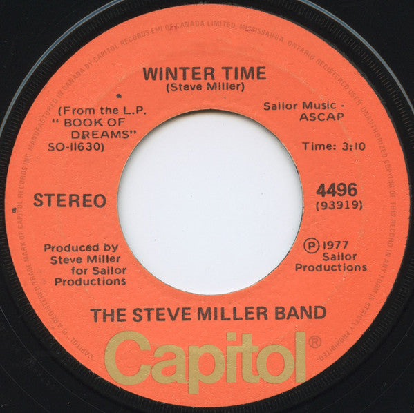 Steve Miller Band - Swingtown - 1977