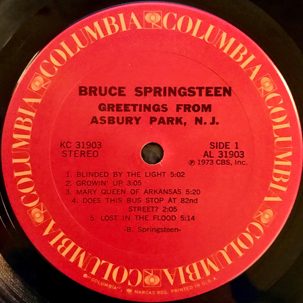 Bruce Springsteen - Greetings From Asbury Park, N.J.