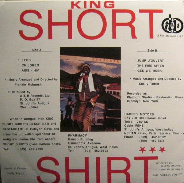 King Short Shirt - Gée We Music